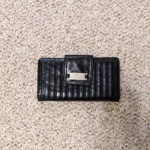 Kate Landry Black Clutch Wallet
